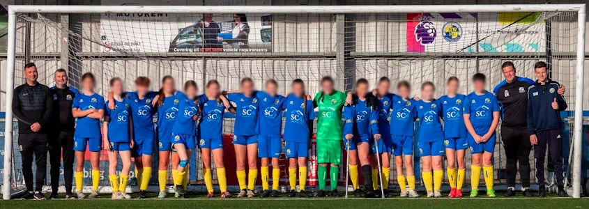 Hawks U15s line-up 2025/26