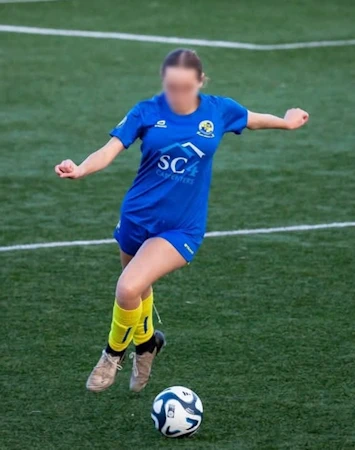 Great football skills shown by Hawks U15s Girls team 2025/26