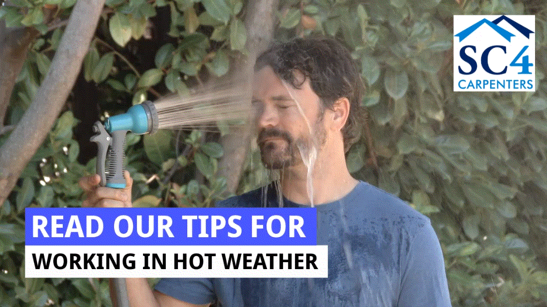 Working in Hot Weather in Construction Tips SC4 Carpenters